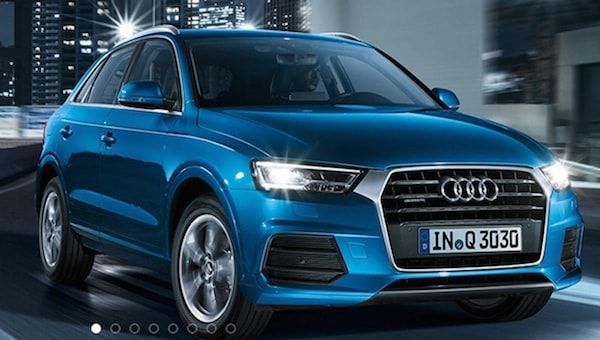 Audi Q3 azul Xenon
